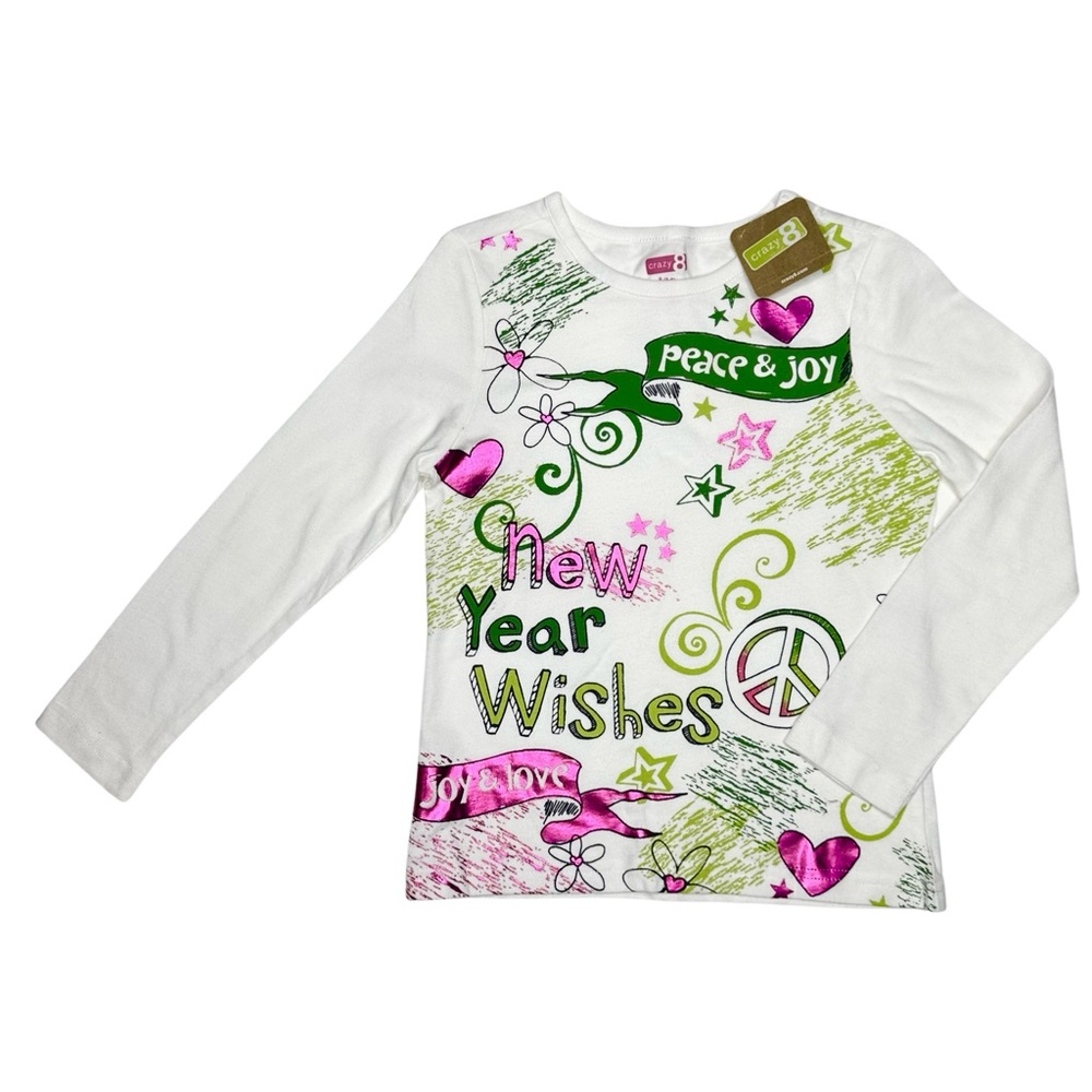 Crazy 8 New Year Wishes Top‎